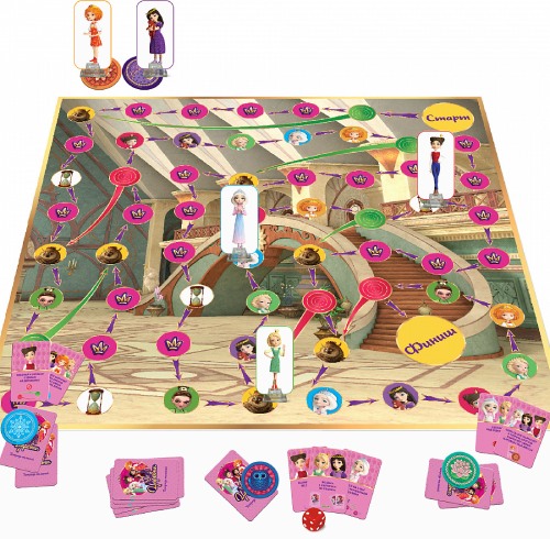 Настольная игра ZVEZDA Царевны: Тетрадь желаний (ZV-8920)