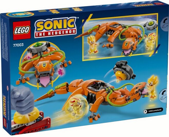 (EU) Конструктор LEGO Sonic Супер Шэдоу против Биолизарда (77003)