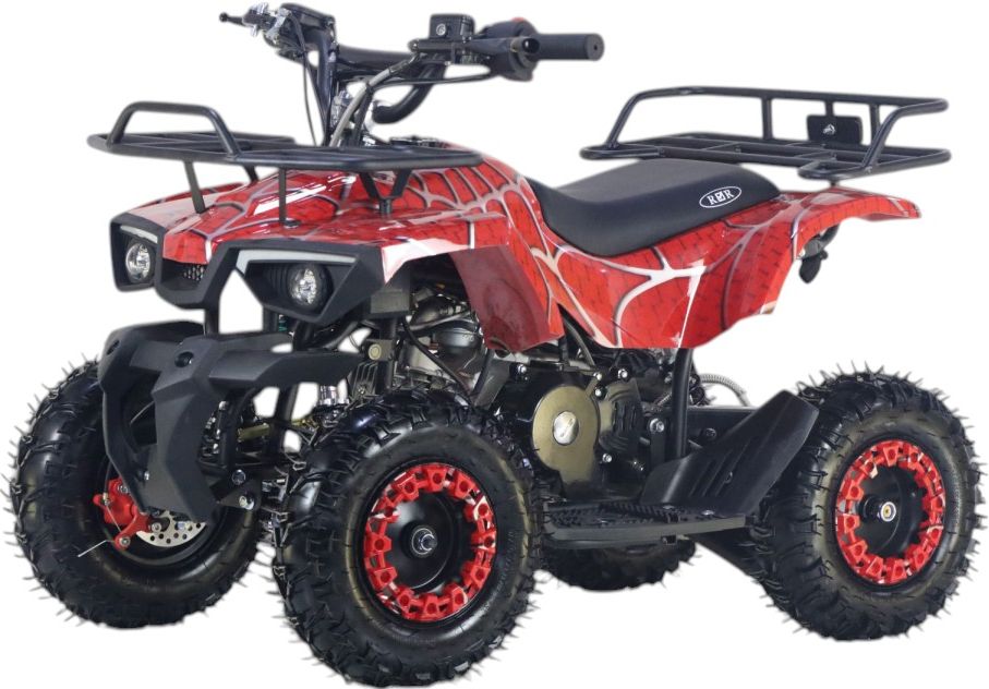 Детский квадроцикл RiverToys (TIGER-RED-SPIDER) красный спайдер