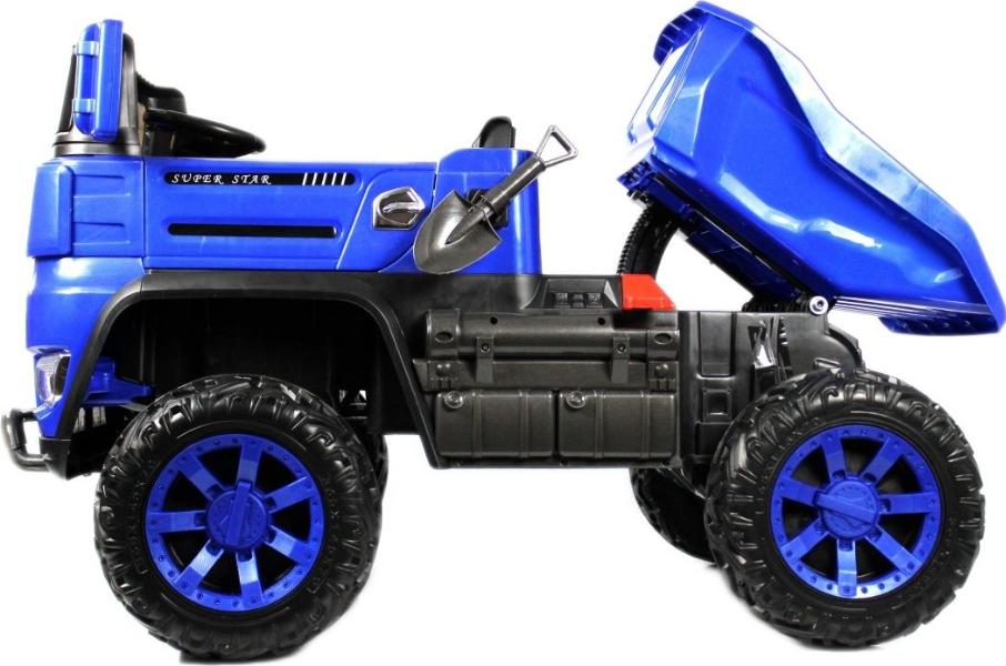 Детский электромобиль RiverToys K777AM синий