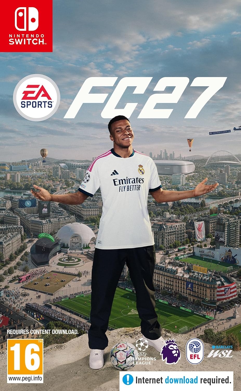 Игра EA Sports FC 27 (FIFA 27) (Nintendo Switch, русская версия)