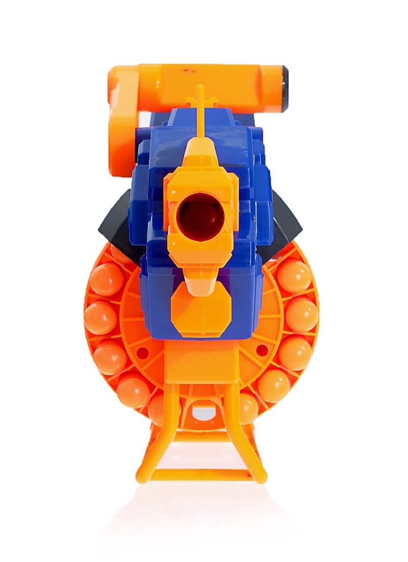 Автомат BlazeStorm с мягкими мегапулями на батарейках, Zecong Toys ZC7104