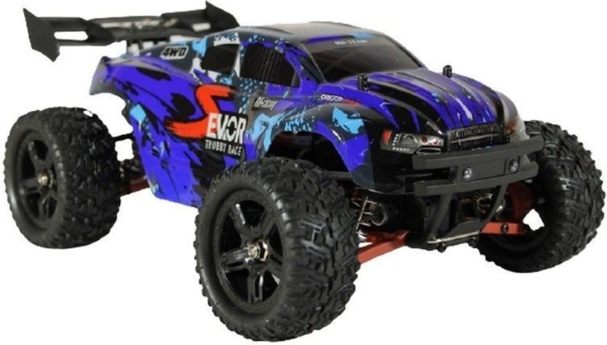 Радиоуправляемая модель Remo Hobby трагги S EVO-R UPGRADE V2.0 4WD (1к16) синяя (RH1661UPGV2-BLUE)
