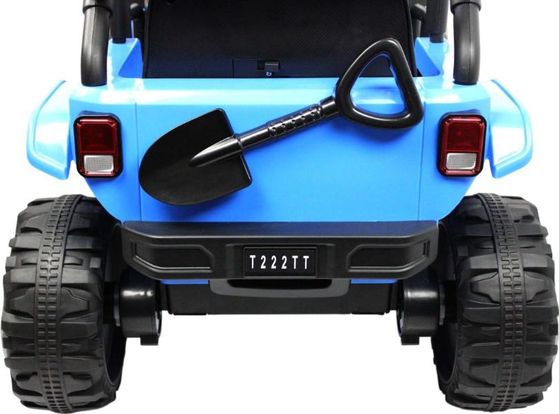 Детский электромобиль RiverToys T222TT 4WD синий