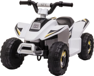 Детский электроквадроцикл RiverToys H001HH белый