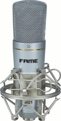 (EU) USB-микрофон Fame Studio CU1, конденсаторный, кардиоида