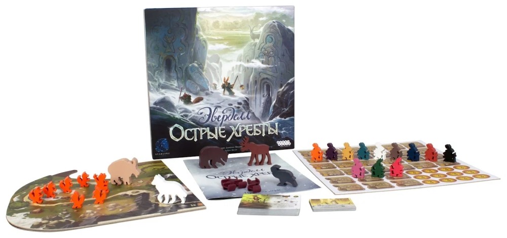 Настольная карточная игра Hobby World Эверделл: Острые хребты (915408)