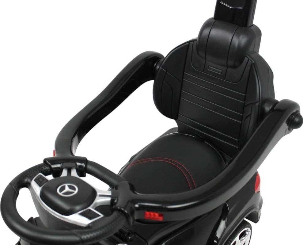 Детский толокар Mercedes-Benz GL63 RiverToys (A888AA-H) (черный)