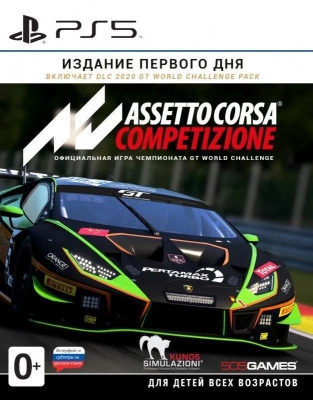 Игра Assetto Corsa Competizione (PS5, русские субтитры)