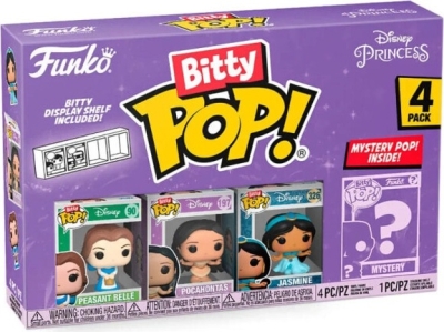 (EU) Фигурка Funko POP! Bitty Disney Princess: Белль, Покахонтас, Жасмин (73028)