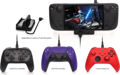 Зарядная док-станция DOBE для Steam Deck (TY-2832)