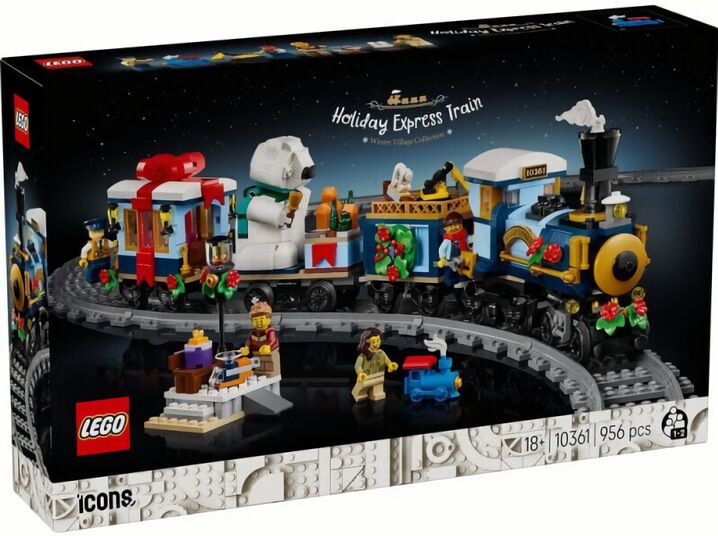 (EU) Конструктор LEGO Icons Рождественский экспресс (10361)