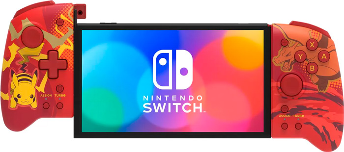 Контроллеры HORI Split Pad Pro Charizard and Pikachu (Чаризард и Пикачу) для Nintendo Switch (NSW-413U)