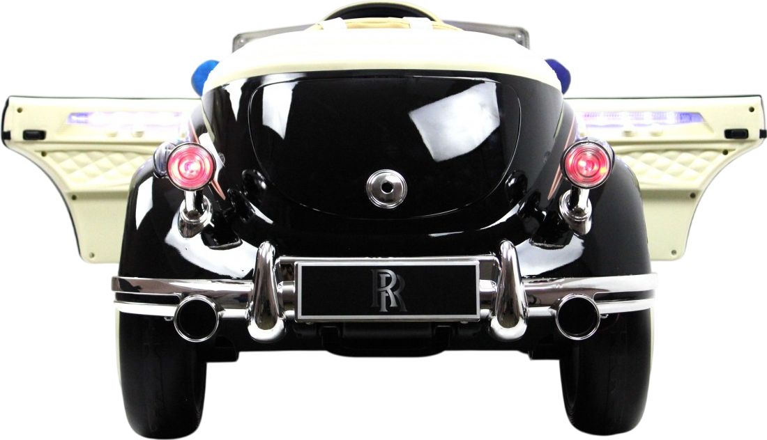 Детский электромобиль RiverToys Rolls-Royce (E444EE) черный глянец