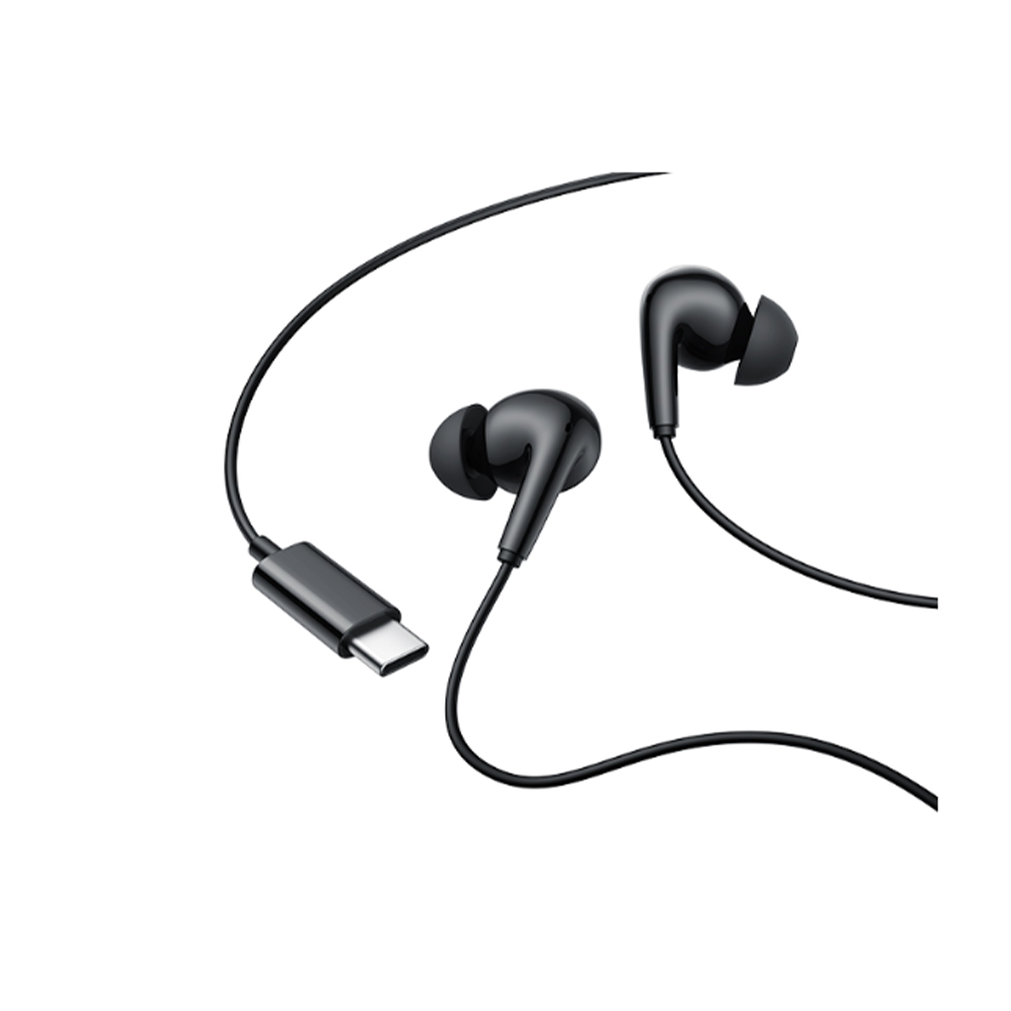 Проводные наушники с микрофоном EDIFIER P230 USB-C, Чёрные