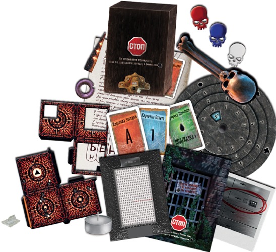 Настольная игра ZVEZDA Exit Квест. Катакомбы ужаса (ZV-8845)