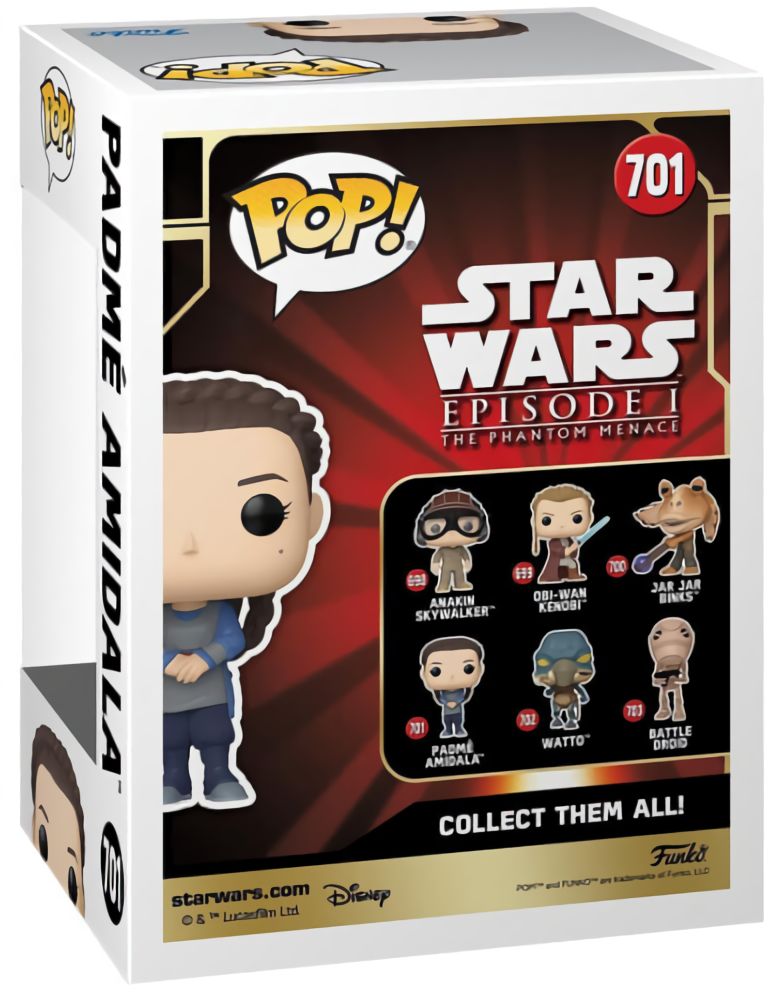 (EU) Фигурка Funko POP! Star Wars: Padme Amidala (701)