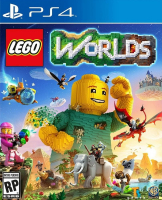 Игра LEGO Worlds (PS4, русская версия) Б/У
