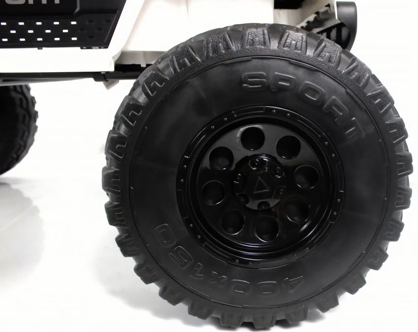 Детский электромобиль Jeep A222AA белый