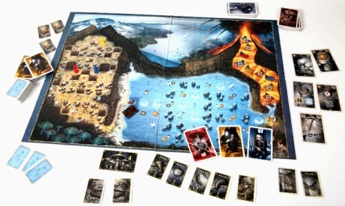 Настольная игра ZVEZDA Путешествие к центру Земли (ZV-8745)