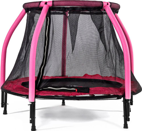 Батут DFC JUMP KIDS 48 розовый, сетка (120см) 48INCH-JD-P