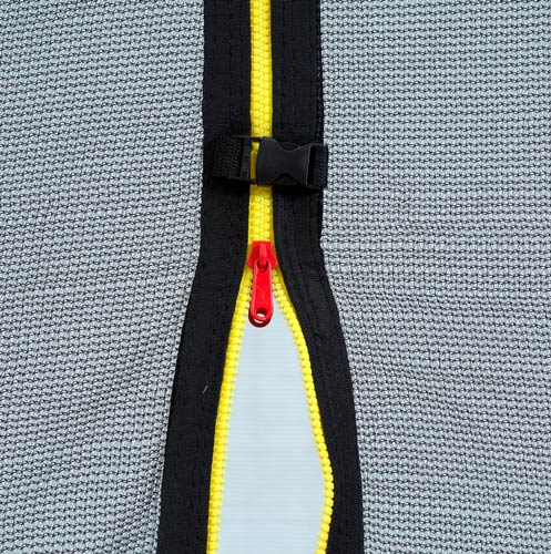 Батут DFC KENGOO II 14ft чёрно-оранжевый, внутр.сетка, лестница, два короба (427см) 14FT-BAS-BO