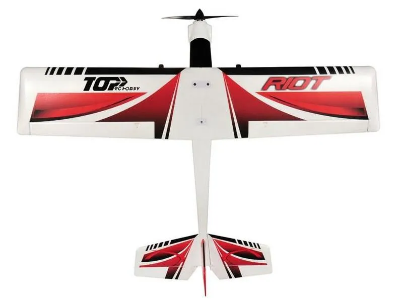 Радиоуправляемая модель самолет Top RC Riot RTF (top049C)