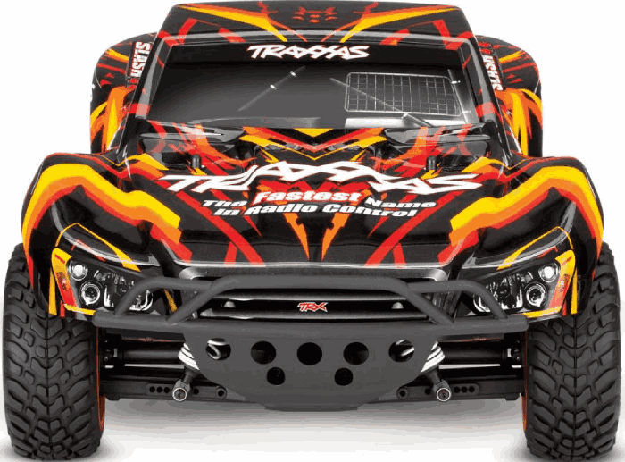 Радиоуправляемая модель шорт-корс Traxxas Slash 4x4 RTR 1к10 (TRA68054-1-O)