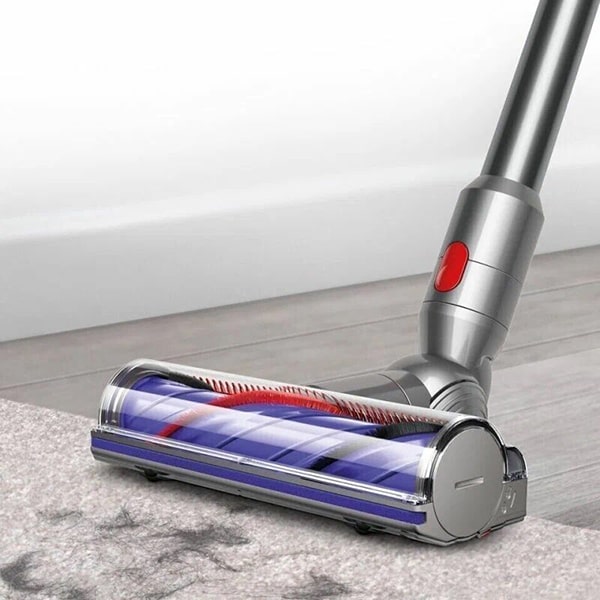 Беспроводной пылесос Dyson V8 advanced silver/nickel (SV25) - (3 насадки)