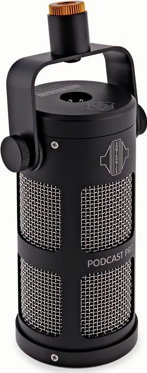 

(EU) Микрофон Sontronics Podcast Pro Black, динамический, суперкардиоида