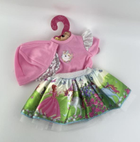 Одежда для кукол 30-35 см, на плечиках в пакете КАРАПУЗ в кор.96шт OTFY-CAS-9-RU