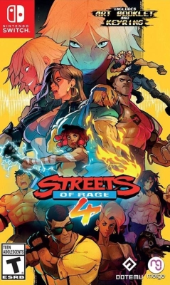 Игра Streets Of Rage 4 (Nintendo Switch, русская версия) Б/У
