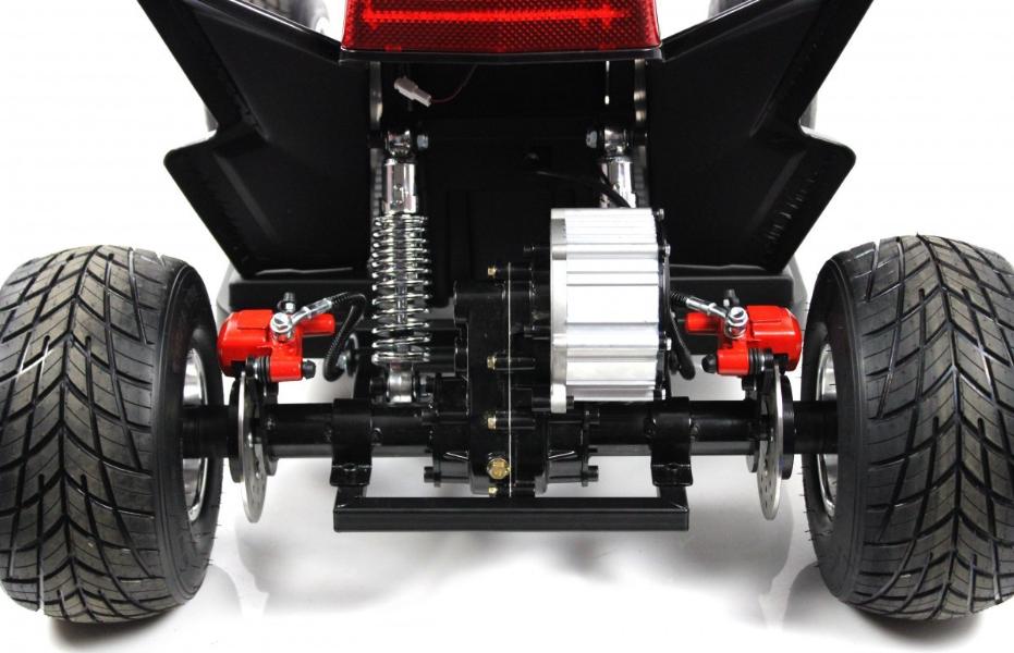 Детский электроквадроцикл RiverToys M009MM черный