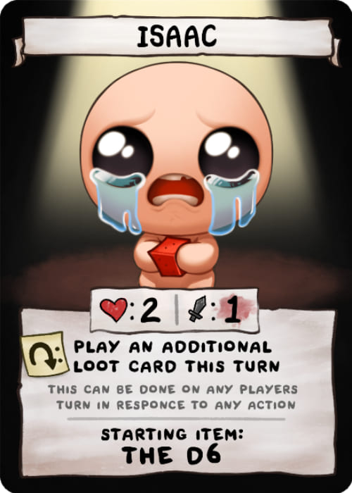 Настольная игра The Binding of Isaac Four Souls