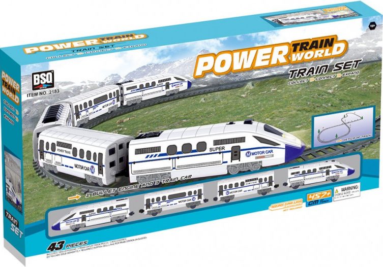 Железная дорога, скоростной поезд, дорожные знаки BSQ 457 см (BSQ-2183)