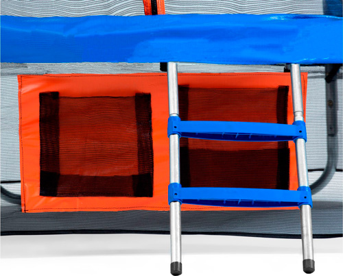 Батут DFC JUMP BASKET 14ft внутр.сетка, лестница, два короба (427cм) 14FT-JBSK-B