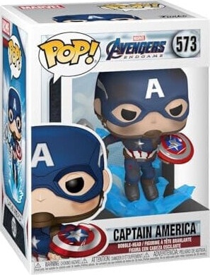 (EU) Фигурка Funko POP! Marvel Avengers Endgame: Captain America with Broken Shield & Mjolnir (573)