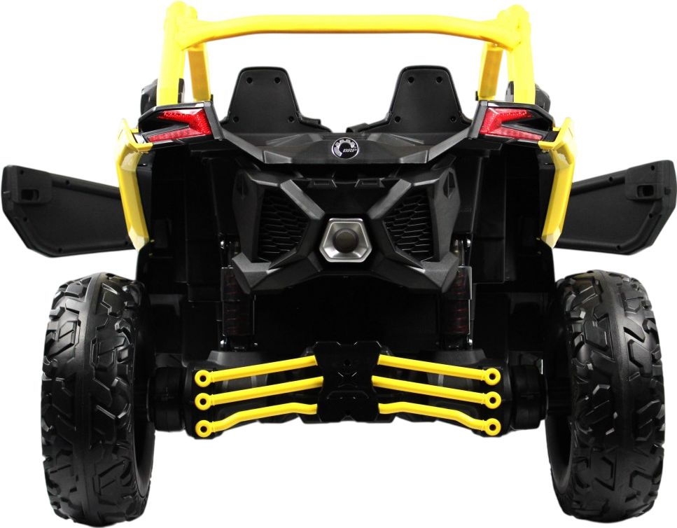 Детский электромобиль RiverToys BRP Can-Am Maverick (Y111YY) желтый