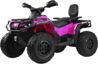 Детский электроквадроцикл RiverToys BRP Can-Am Outlander (Y888YY) розовый
