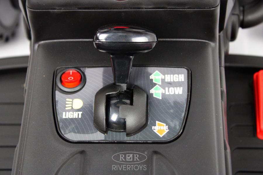 Детский электромобиль RiverToys H444HH розовый