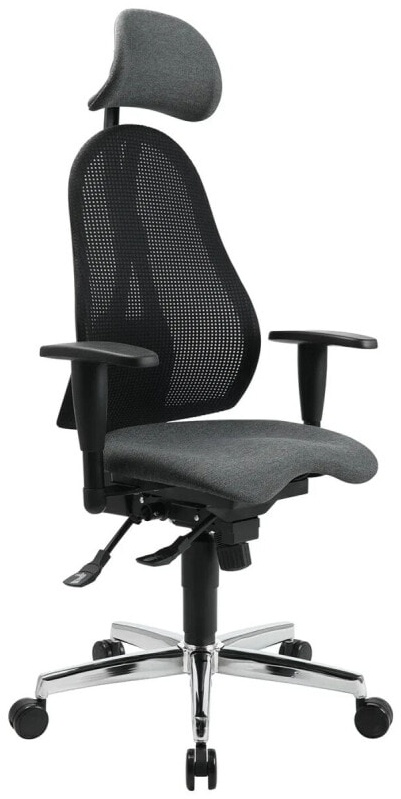 (EU) Офисное кресло Sitness PROFI, 241552446, Серое