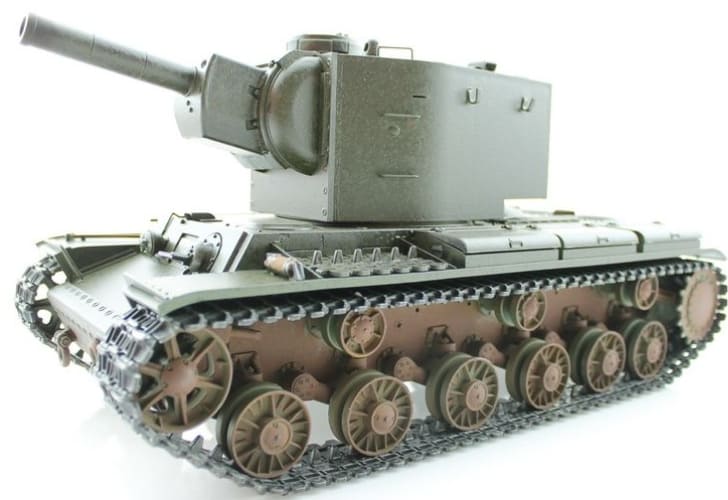 Радиоуправляемый танк Torro КВ-2 1/16 СССР, зеленый, ИК-пушка V3.0 2.4G RTR, TR1112438786-3.0