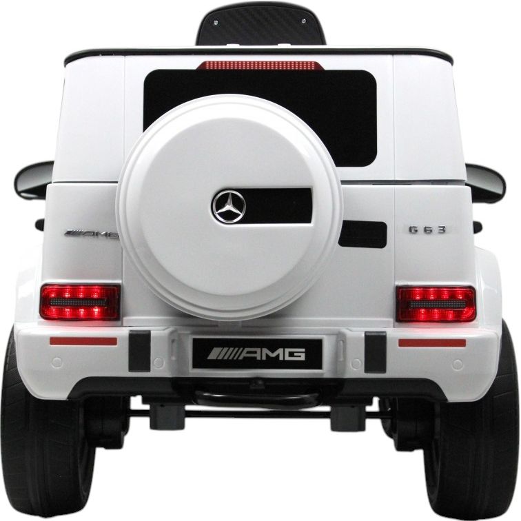 Детский электромобиль RiverToys Mercedes-Benz G63 4WD (Mercedes-AMG-G63-4WD-K999KK-WHITE) белый