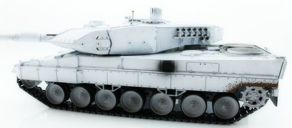Радиоуправляемый танк Taigen 1/16 Leopard 2 A6 (Германия) UN V3.0 2.4G RTR, TG3889-1B-UN3.0