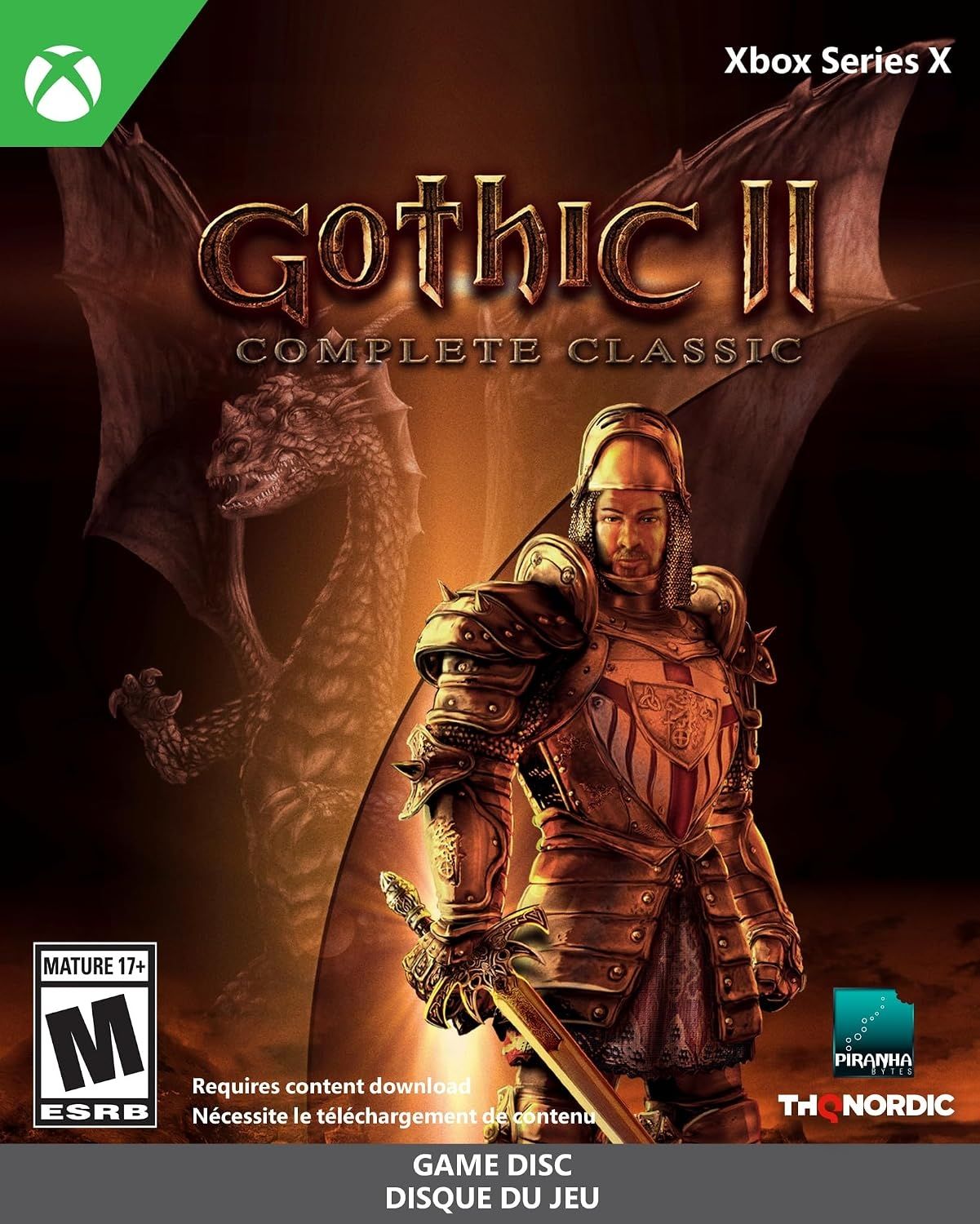 Игра Gothic 2 - Complete Classic (XBOX One/Xbox Series X, русская версия)