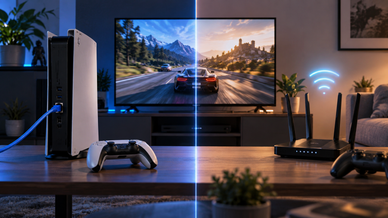 Ethernet или Wi-Fi для игровой консоли — что быстрее и стабильнее