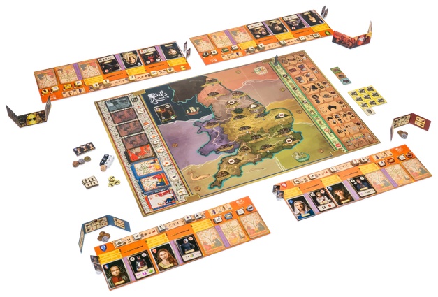 (EU) Настольная игра Lavka Games Фьефы Англии