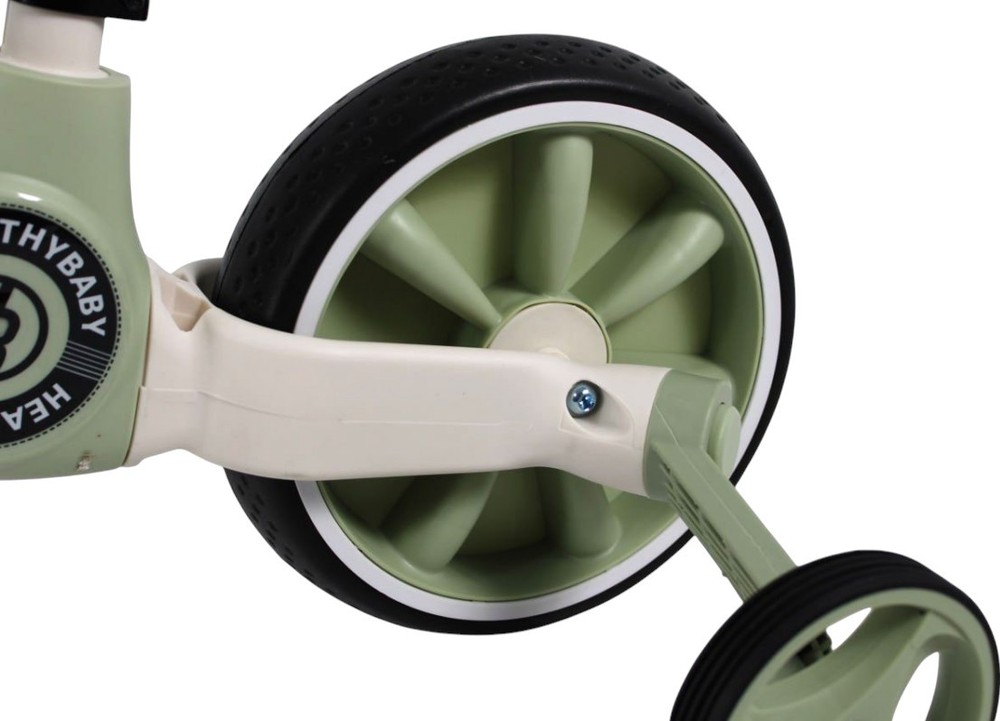 Детский беговел-велосипед RiverToys (HB-318) (зеленый)