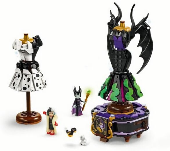 (EU) Конструктор LEGO Disney Платья Малефисенты и Круэллы Де Виль (43262)