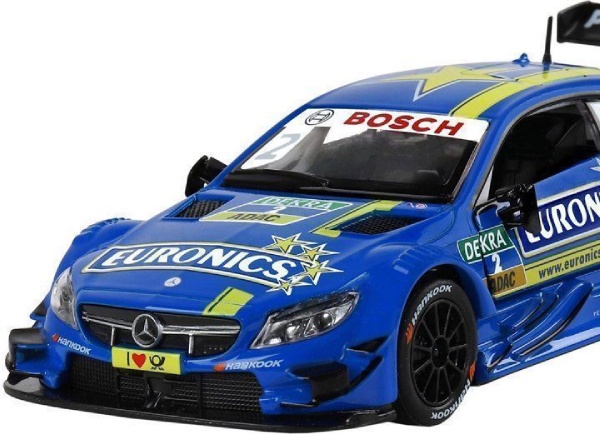 Машина АВТОПАНОРАМА Mercedes-AMG C 63 DTM (синий) (JB1251325)